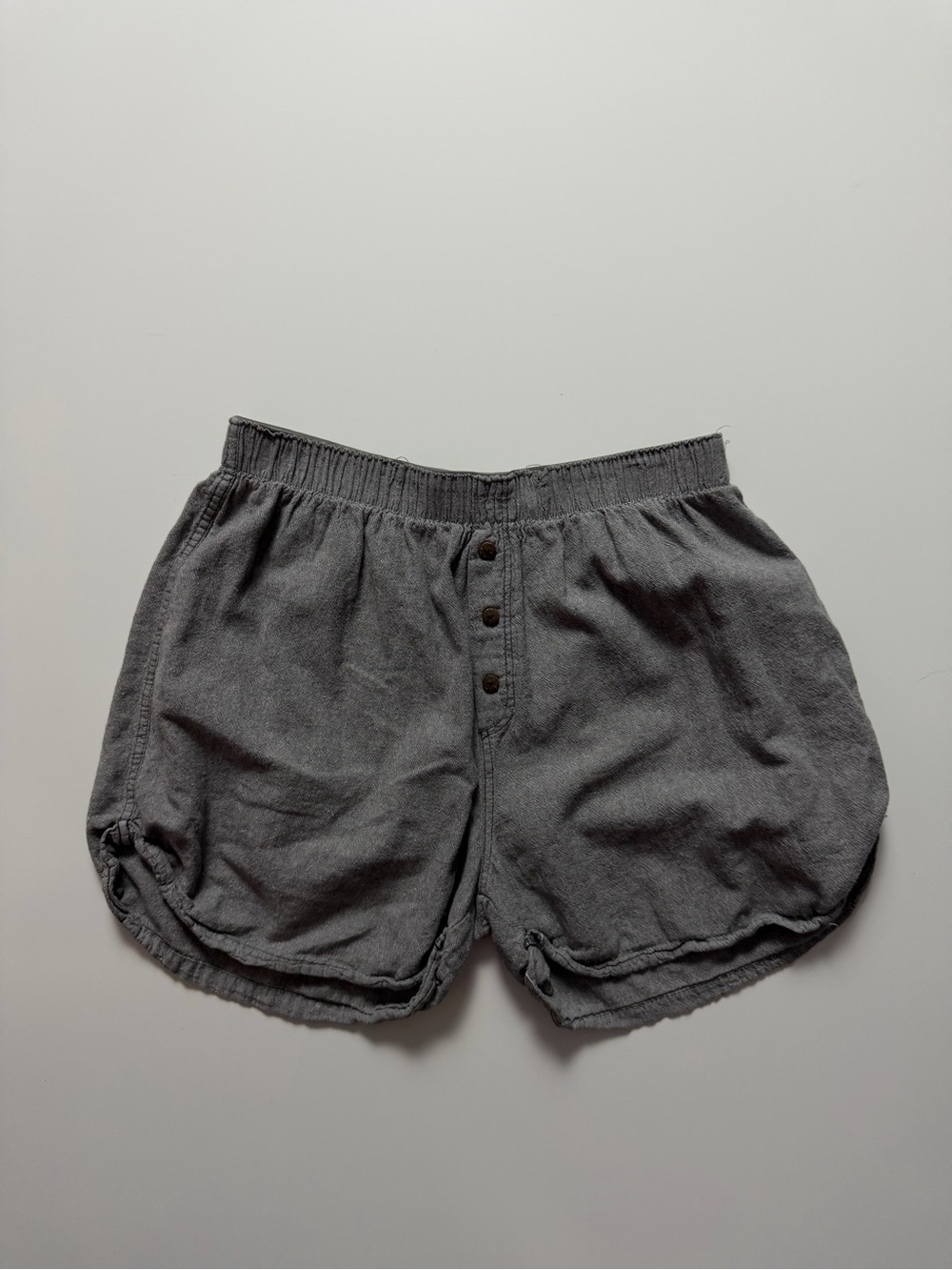 Intimately Free People Sleep Lounge Shorts, Gray, Size M